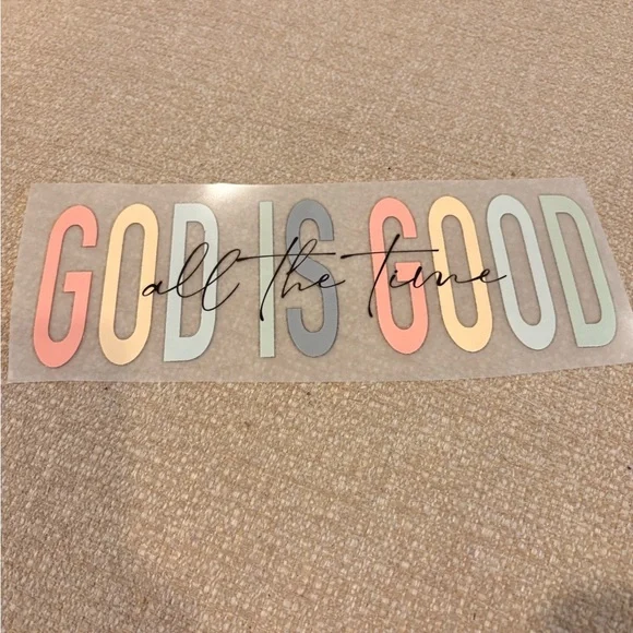 Colorful Amen and Pray Letter DTF bundle set of 9 - Picture 5 of 16